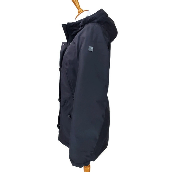 The North Face Women’s Black Down Jacket Coat Mauna Kea Parka Sz M - Picture 2 of 16